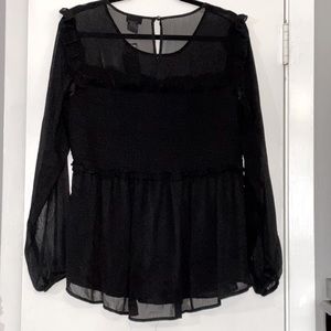 Torrid Black blouse